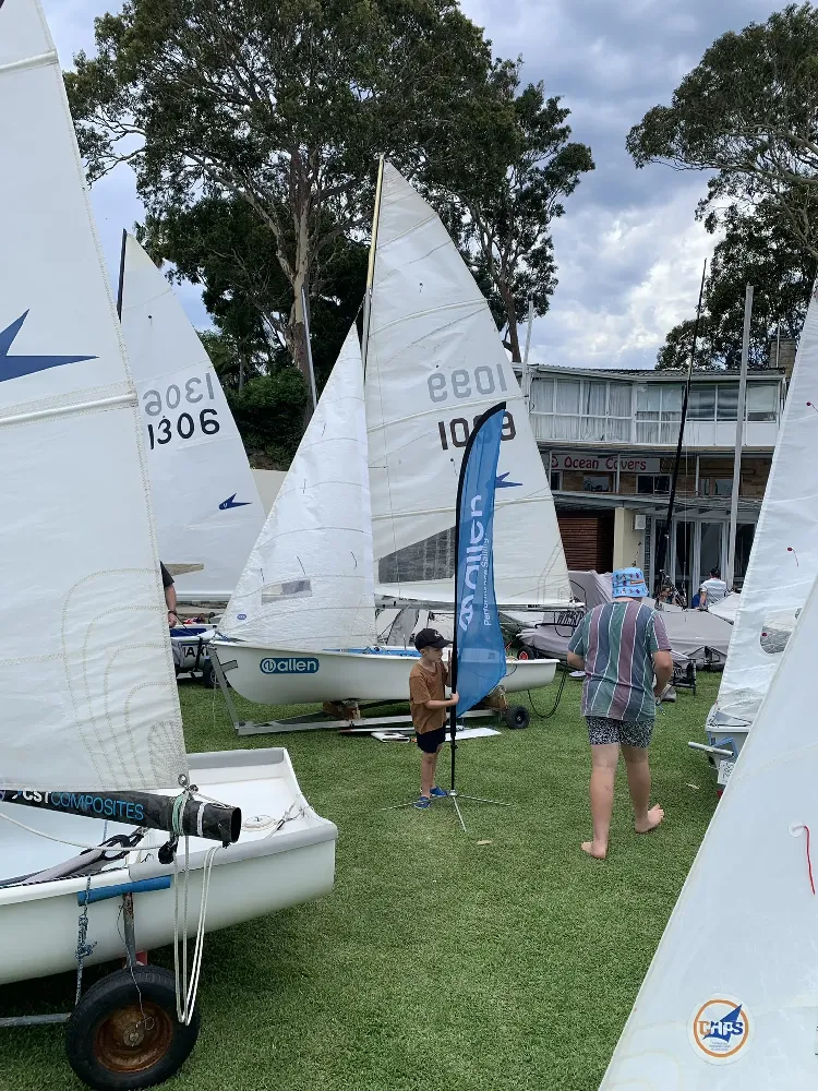 Allen Flag Flying at the Flying 11 NSW States
